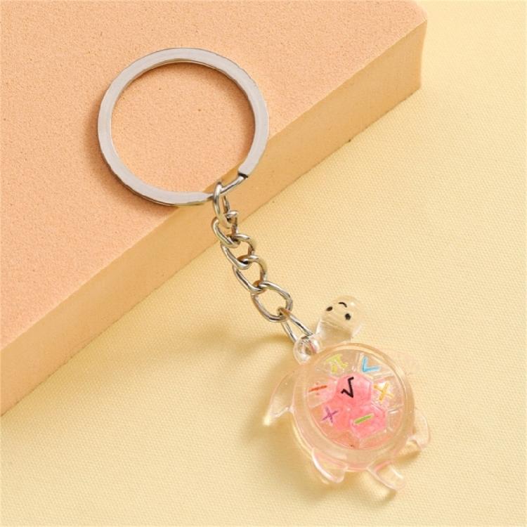 6 Pack Assorted Glowing Turtles Keychains Vibranting Color Easy to Use and Sturdy Materials for All Ages Daily Use