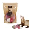 Ferret Ferret R Set of Handmade In Caracara Egg Rattle of Egg(R) Toys, Size, 3, Egg-Shaped Balls, Japan, (Set 3, Sweet)