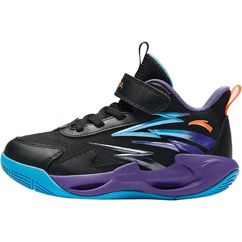 

Anta Kids Airflow Mesh Trendy Versatile Comfortable Sports Casual Wear Durable Breathable Non-Slip Low-Top Kids Basketball Shoes A312429901-3