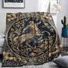 1Pc Centaur Print Flannel Blanket, High quality Comfortable for All Seasons, Home Decor, Warmth and Comfort, Perfect for Christmas Gifts W90