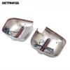 For Toyota Hiace Commuter 2005-2014 2015 2016 2017 Chrome Rearview Side Door Mirror Cover Trim Protection Cap Car Accessories