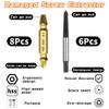 12PCS Damaged Screw Extractor Set, Material Stripped Screw Kit and 6 Damaged Bolt Water Pipe Remover Set for Thread