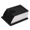 Coffee Tamper Holder Coffee Powder Maker Stand Rack Tool Stainless Steel Silicone (Black)