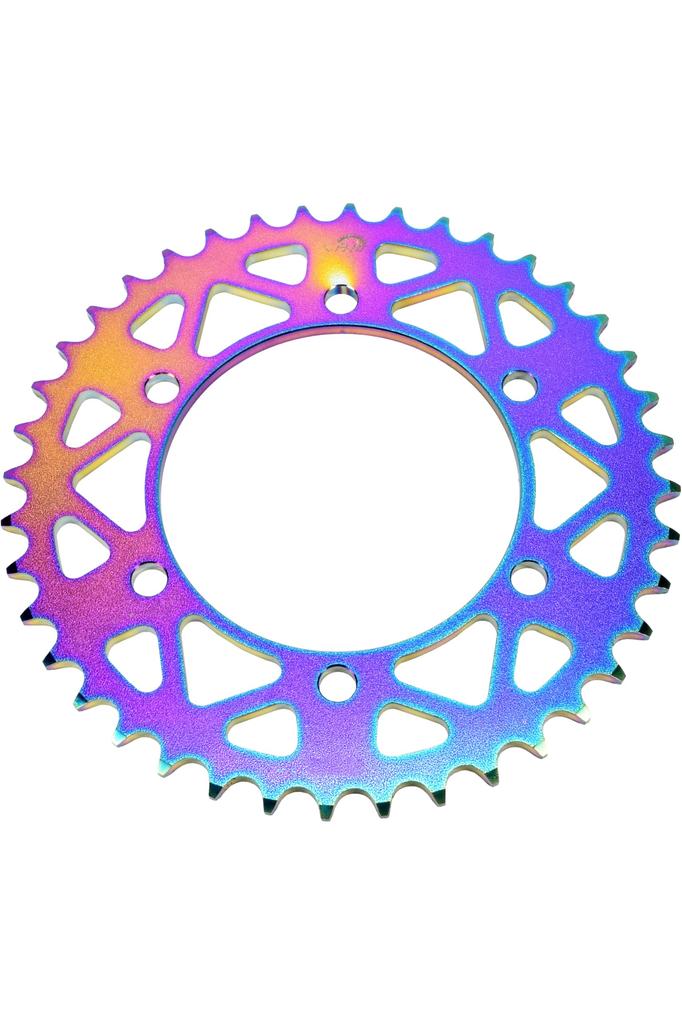 XAM Tough Light Rear Sprocket for Kawasaki B4406R45 520-45, Driven, Steel,