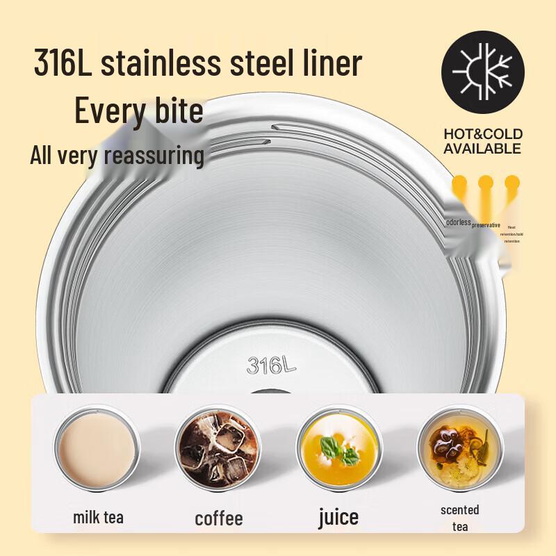 LOCK&LOCK Yuanqi Dan 400ml Insulated Mug