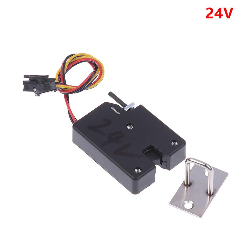 Zamek szuflady Zamek elektroniczny Kontrola dostępu DC 5V 12V 24V Mini Mały Elektryczny Zamek drzwi szafki Zamek szafki Zamek szafki