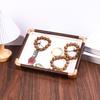 Velvet Wooden Jewelry Tray Necklaces Bracelets Jewelry Display Tray  Jewelry Storage