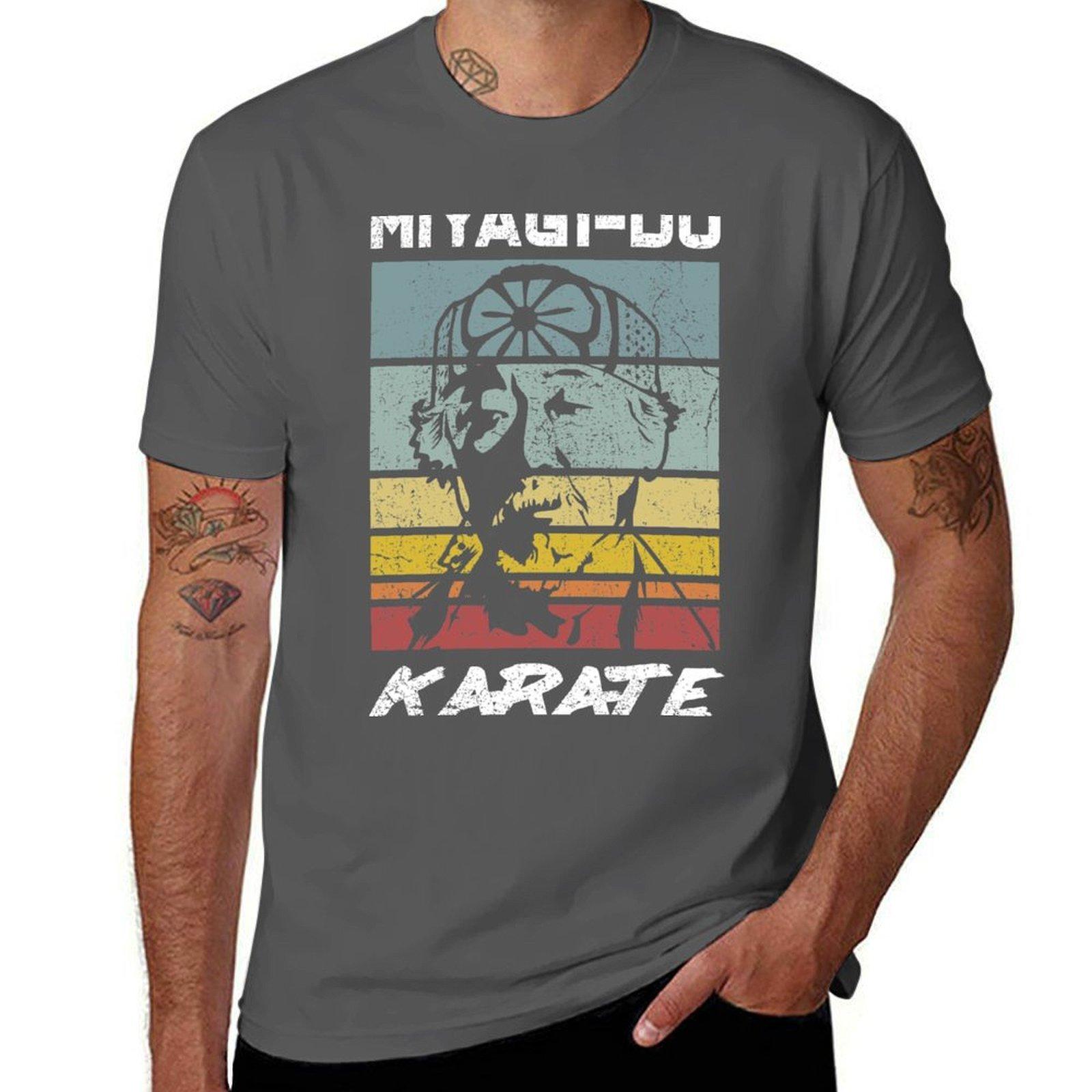 

Vintage Miyagi-Do Karate Master Martial Arts T-Shirt man t shirt summer funny t shirts man T-Shirt 4XL