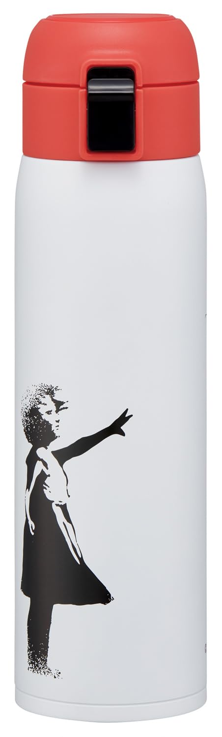 

Skater STOT5 480ml Stainless Steel Insulated Water Bottle with Branded Design Hot/Cold One-Touch Opening,