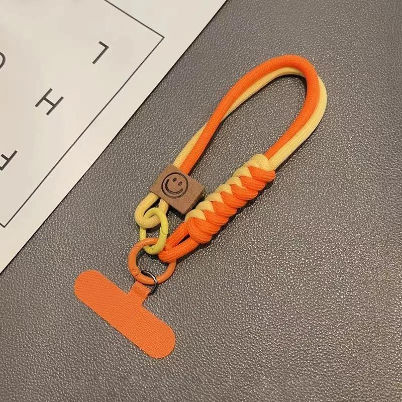 

British Style Color Collision Mobile Phone Lanyard Anti-loss Cell Phone Wrist Strap Mobile Hang Chain Beads SJGS20