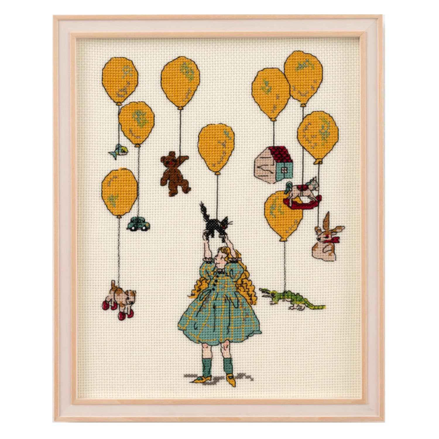 Kurahashi Rei Cross Stitch Kit - Otodokemono (Delivery) - Kurahashi Rei Cross Stitch Embroidery Craft Kit CF916107