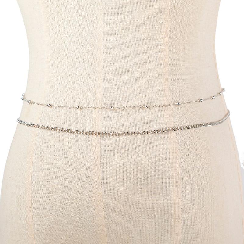 Waist Chain For Women Waterproof 1/2/3 Layers Belly Chains Beach Bikini Waist Body Chain Jewelry Elegance Versatile Acessories