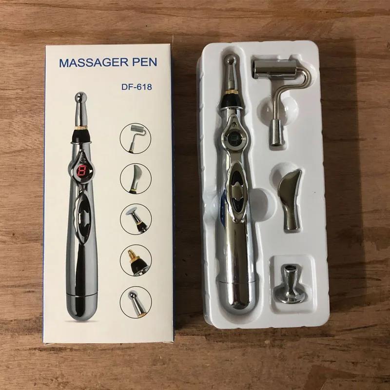Electronic Acupuncture Pen Acupuncture Point EMS Massager Muscle Stimulator Physiotherapy Device TENS Pulse Electrostimulator Personal Health Care