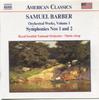 CD ROYAL SCOTTISH NATIONAL ORCHESTRA   Samuel Barber  Orchestral Works V 8559024 NAXOS Europe Classical Used