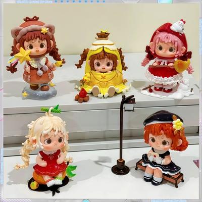 In-Stock & Authentic Fufu "Twilight Glow City" 3rd Gen - Blind Box Trendy Figure Cute Wool-Curled Girl Gift & Decoration