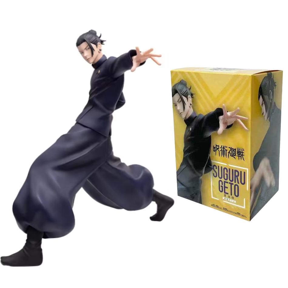 15cm Jujutsu Kaisen Anime Figur Nudelschalenstopper Satoru Gojo Actionfigur Geto Suguru Figur PVC Erwachsenen Sammlermodell Spielzeug