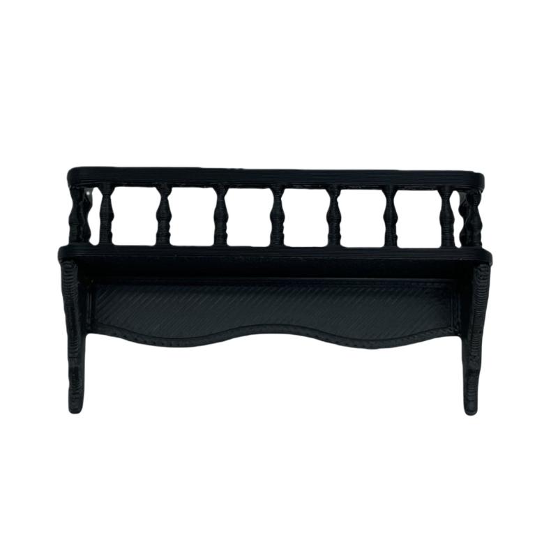 1/5Pcs Miniature Simulation Wall Mounted Shelf 1:12 Dollhouse Model Micro Scene Decoration