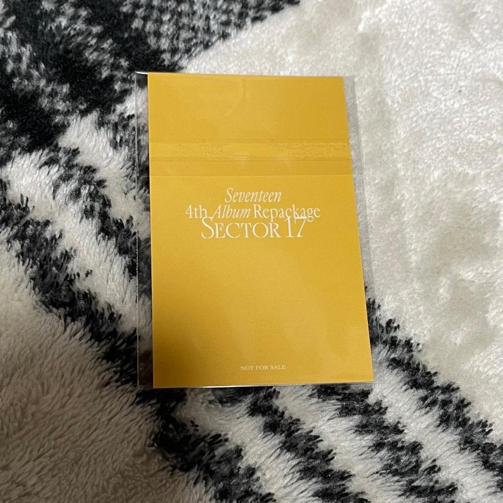 [USED] SEVENTEEN sector17 Tower Records Lucky Drop Jeonghan