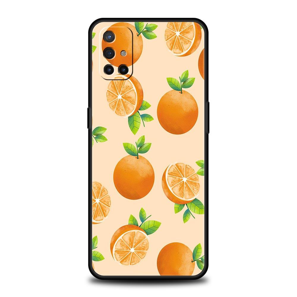 Fruit Juice Flower Pattern Phone Case For OnePlus 13 12 11 10 9 8 7T Pro 13R 12R 10R 9RT 8T Nord N200 2T CE 2 3 5G Lite Cover
