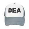 DEA Black Letter Print Baseball Cap  Outdoor Sports Breathable Trucker Hat Unisex Adult Street Style Custom Logo Baseball Caps
