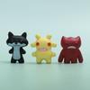 Fuggler Cute Cartoon Monster Model Desktop Ornament Set For Decoration Room