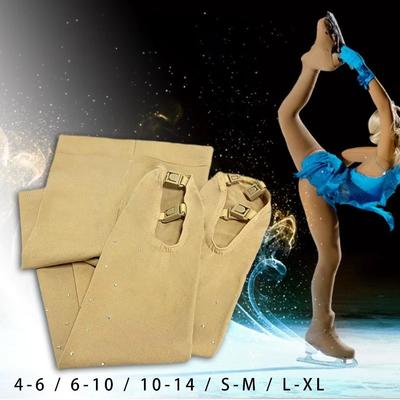Su batų apdangalu Figure čiuožimo pėdkelnės Gimnastikos Čiuožimo kojinės Čiuožimo aksesuarai