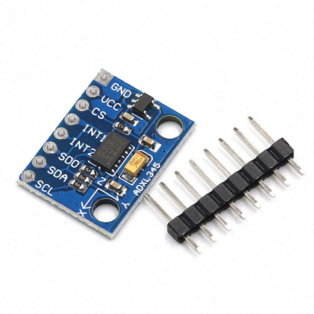 GY-291 ADXL345 3-Axis Accelerometer Module | 13-bit High Resolution | I2C/SPI Communication | Arduino and Raspberry Pi Compatible | Compact Design