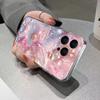 Phone Case For Xiaomi 13 12 11 Lite 5G 14 13 14T 13T 12T For Xiaomi 17 Pro Max Diamond Pearl Butterfly Pattern Transparent Cover
