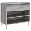VidaXL Armoire à chaussures Sonoma gris 70x36x60 cm Bois d'ingénierie 819762