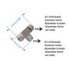 Precise Needle for Valve Adjusting Bubble Counter Aquarium Plants CO2 Regulator