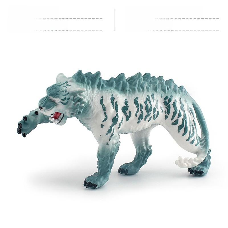 Mythical Creature Pvc Model Large Gorilla Beast With Lava And Ice Crystal Features For Collectors