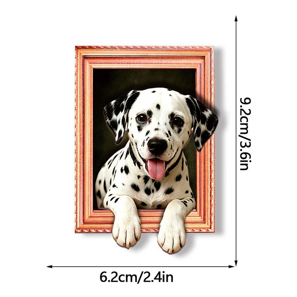 3D Cartoon Animal Magnetic Photo Frame Framed Picture Style Wooden Magnet  Office Board