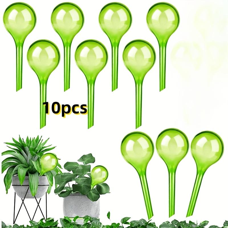 

10Pcs Self-Watering Globes – Drip Irrigation for Pots, Gardens, Lawns, Low-Maintenance Plant Care зелёный