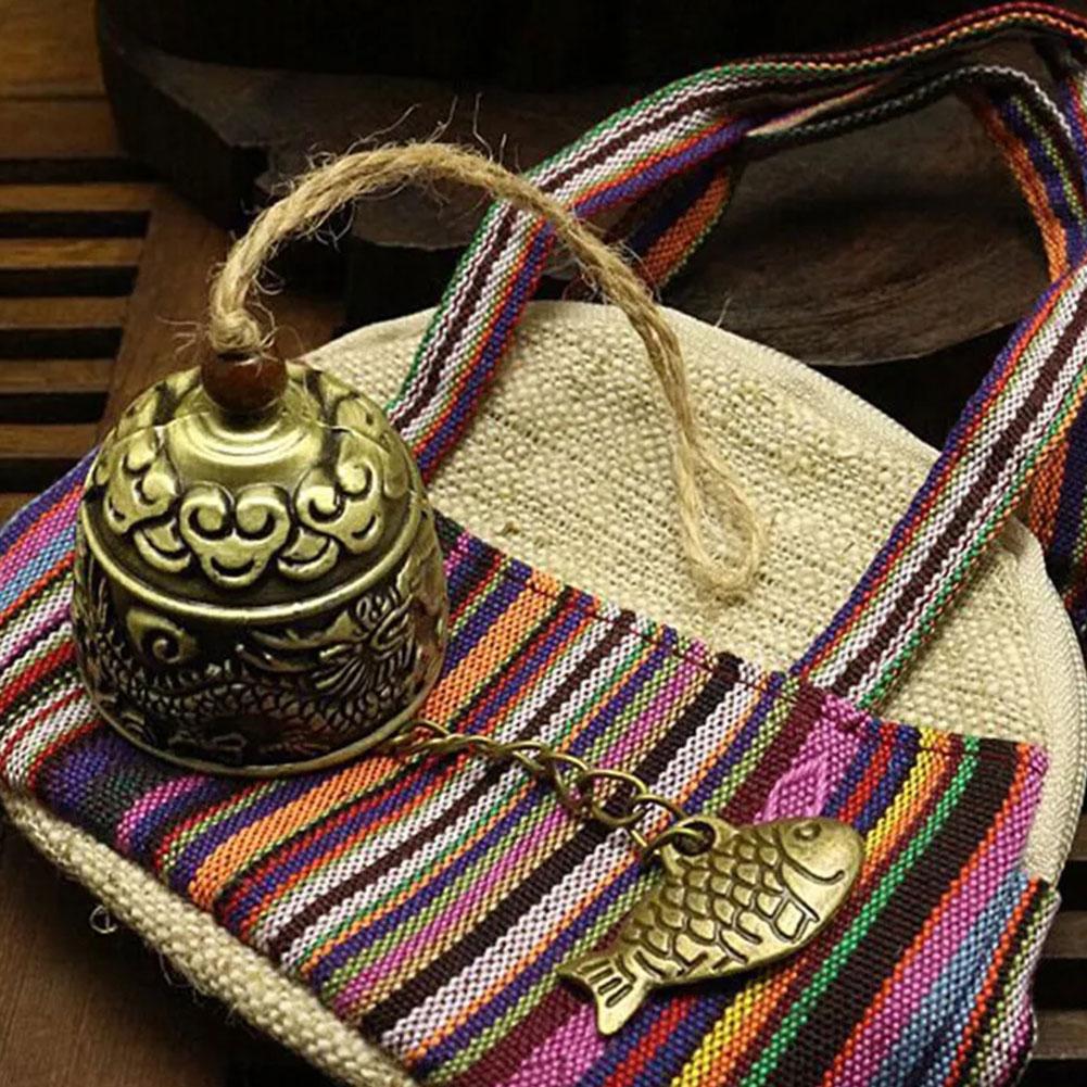 

1pc Dragon/fish Feng Shui Bell Blessing Good Luck Fortune Crafts Chime Decorative Wind Pendant Decoration Hanging Z5k8