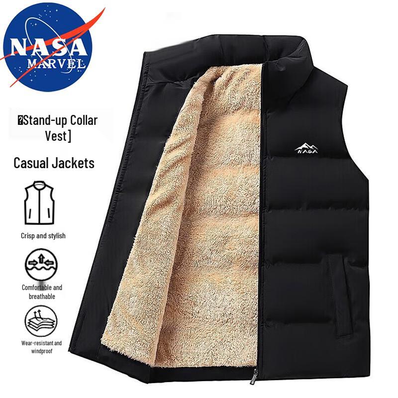 

NASA MARVEL Men s Solid Color Sleeveless Vest 5XL