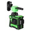 Multifunctional 3D 12 Lines Laser Level Tool Vertical Horizontal Lines with Self Leveling Function