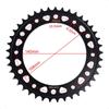 525 41TT 42T 47T Motorrad Hinterradritzel Zahnrad Nockenwelle für BMW F650 GS F700 F800 GS Adventure F 800 Triple Black Trophy