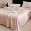 2025 New Bamboo Fiber Thin Cover Blanket, Simple Summer Air Conditioning Blanket for Single Double Bed