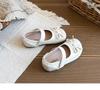 2026 Kids' Korean Style Bow Leather Flats - Versatile, Comfortable Princess Dance Shoes for Spring & Autumn