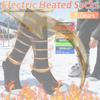 Elektriska Värmesockor Vintertermosockor Utomhus Skidåkning Fotvärmare Värmesockor för Män och Kvinnor