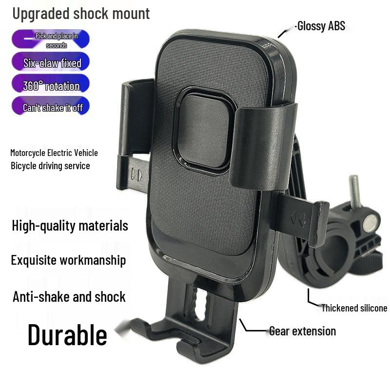 

Universal Phone Holder for Bicycle & Motorcycle - Ideal for Riders & Navigation