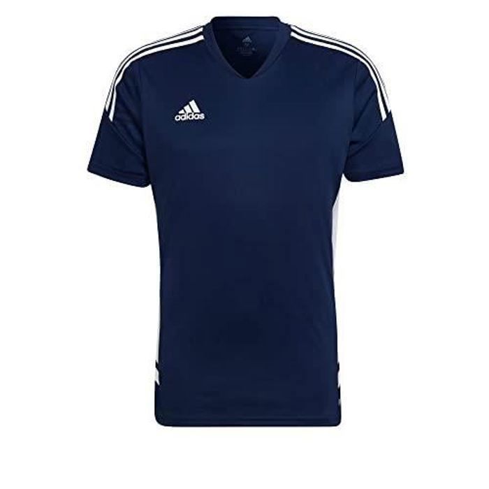 Maillot De Football - ADIDAS - Condivo 22 - Bleu - Manches Courtes - Respirant