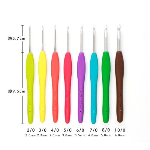 Clover key needle "Amule" set multiple colors 43-321