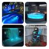 Wireless Color Altering Underwater Light With 10 Fixed pitches And 3 Adjustable Effects For Pool Lighting