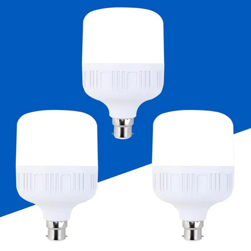 LED Energy-Saving Bulb, E27 Screw Base, Super Bright B22 Bayonet, Indoor Eye-Protection Lamp for Living Room
