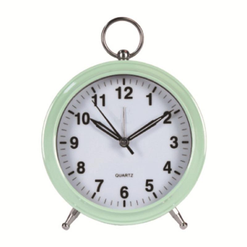 Popular Round Lifting Clock Cartoon Candy Color Cute Children's Alarm Clock Time Meter Digital Home Use
