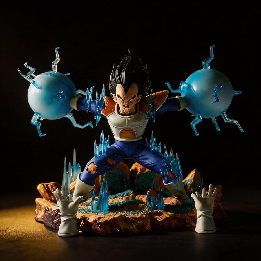 Dragon Ball Vegeta Anime GK Figure Decoration Model 22cm for Anime Fans Collection Desktop Ornament