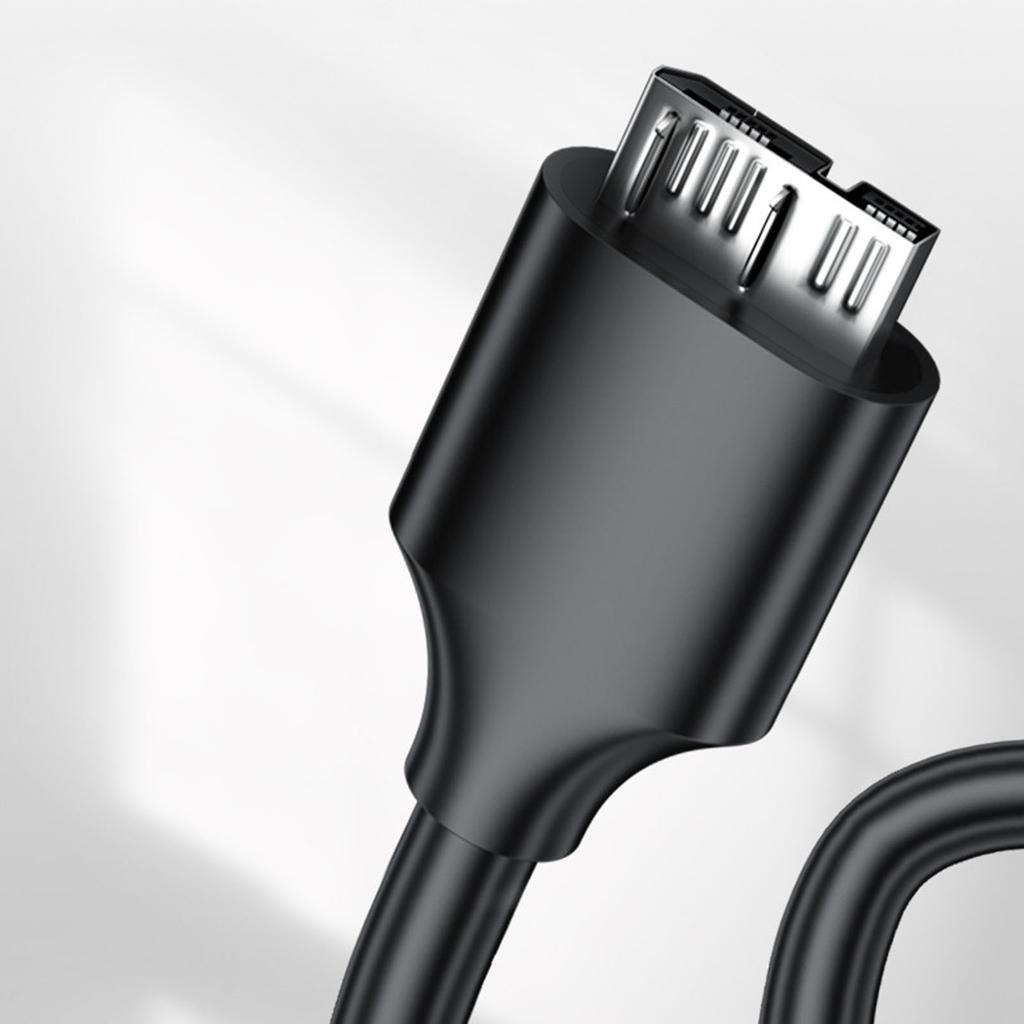 Type-C to Micro B USB 3 0 External Hard Drive Cable Compatible with Laptops Smartphones High Speed Data Transfer Durable Construction 0 3 Meter Length