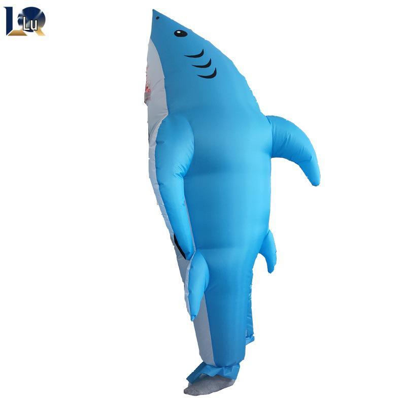 

Dun Dun Shark Inflatable Costume - Cute and Adorable for Holiday Parties & Performances Adult 150-190CM