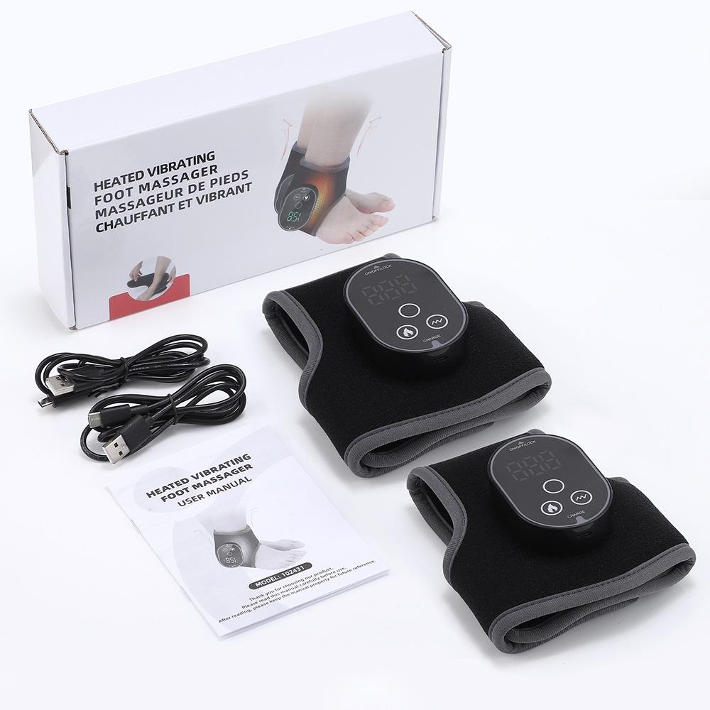 Smart Temperature Control Ankle & Sole Massager with Heat & Vibration